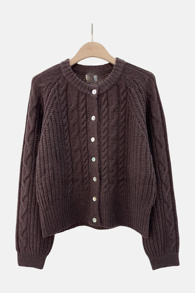 Lola Cardigan Marron