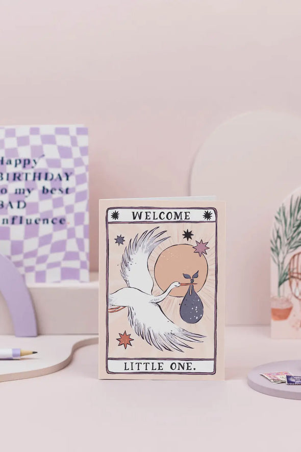 Stork New Baby Card