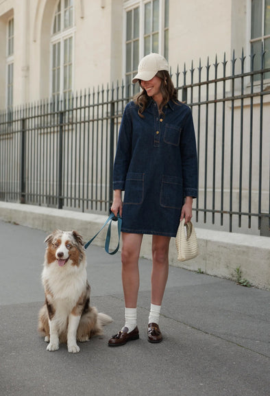 Rebecca Denim Dress Brut