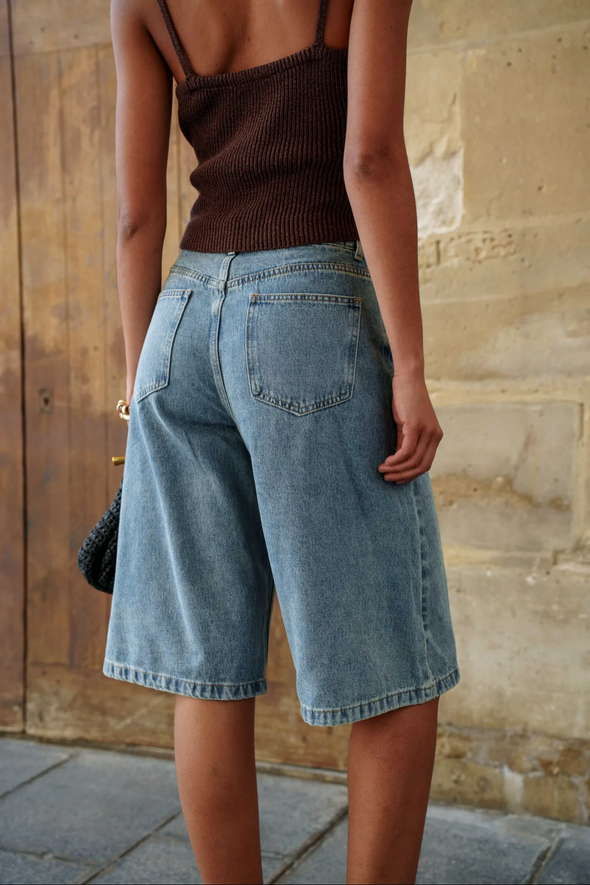Serena Denim Bermuda