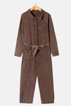 Janine Jumpsuit Hazelnut