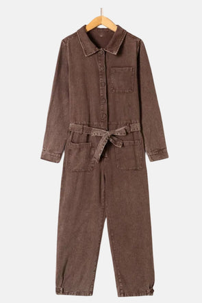 Janine Jumpsuit Hazelnut