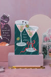 Tini Bit Older Martini Birthday Card