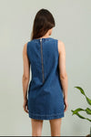 Robin Denim Dress Dark Blue