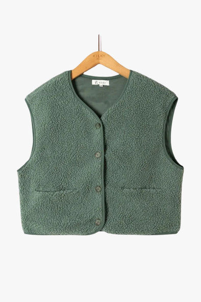 Loki Vest Pine Green