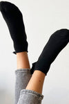 Elisa Black Bow Socks