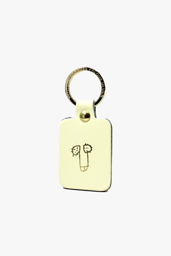 Willy Key Fob Cream