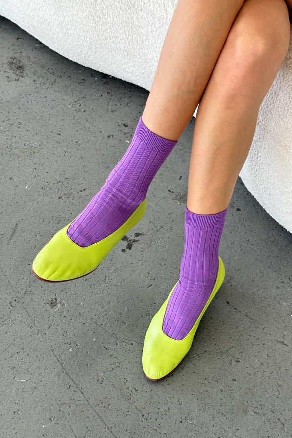 Her Socks Violet