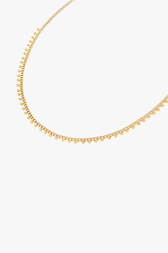 Baby Dots Necklace Gold