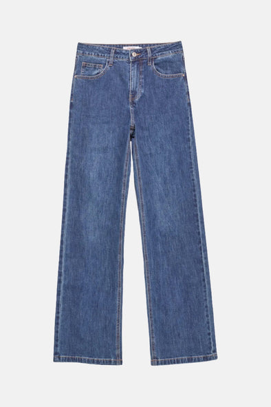 Barbara Denim High Wide Blue
