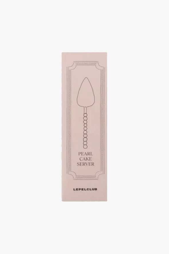 Pearl Cake Server