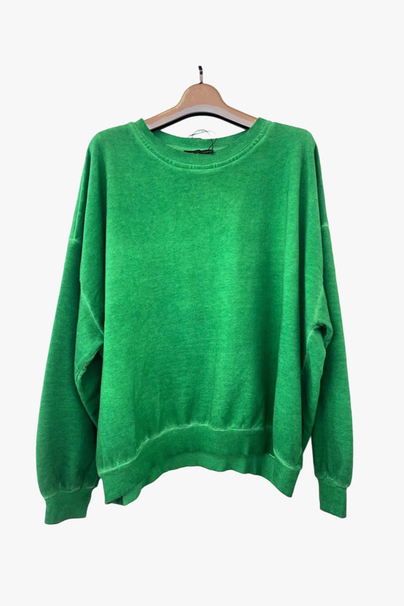 Diane Vintage Sweater Basil