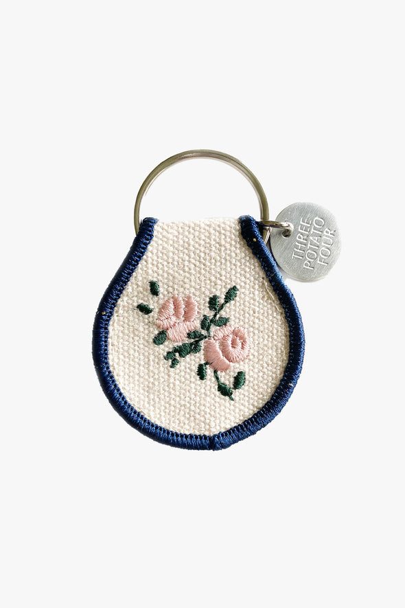 Rose Patch Keychain