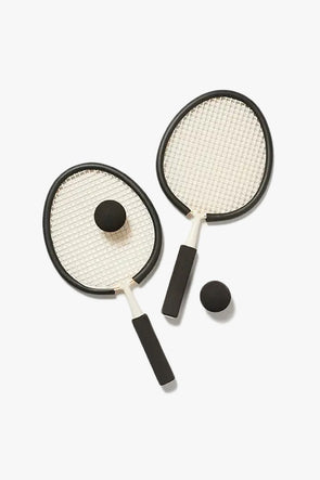Black Vintage Casa Foam Beach Rackets