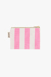 Marie Purse Stripes Neon Pink