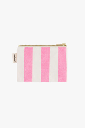 Marie Purse Stripes Neon Pink