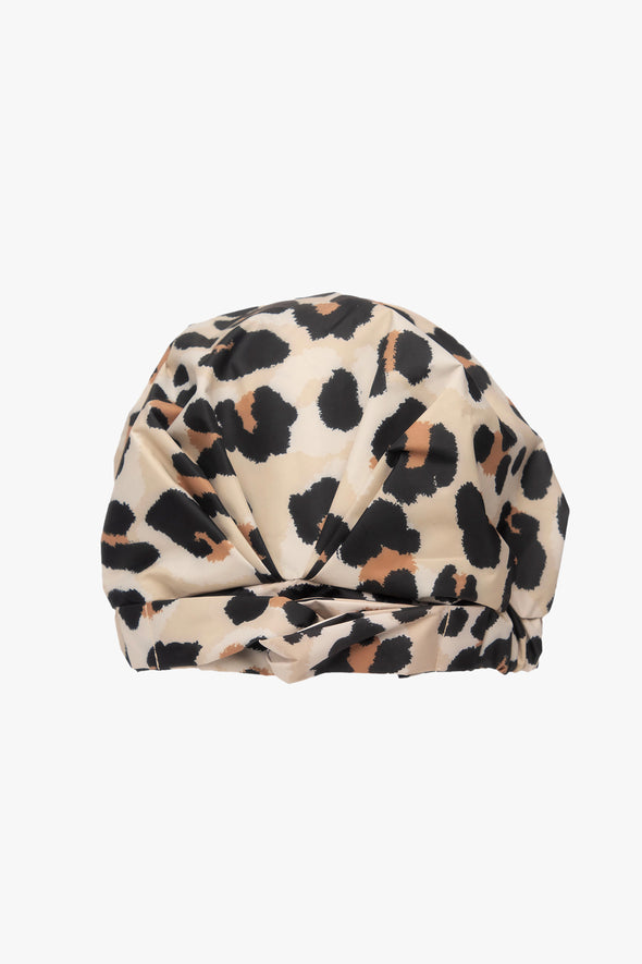 Luxury Shower Cap Leopard