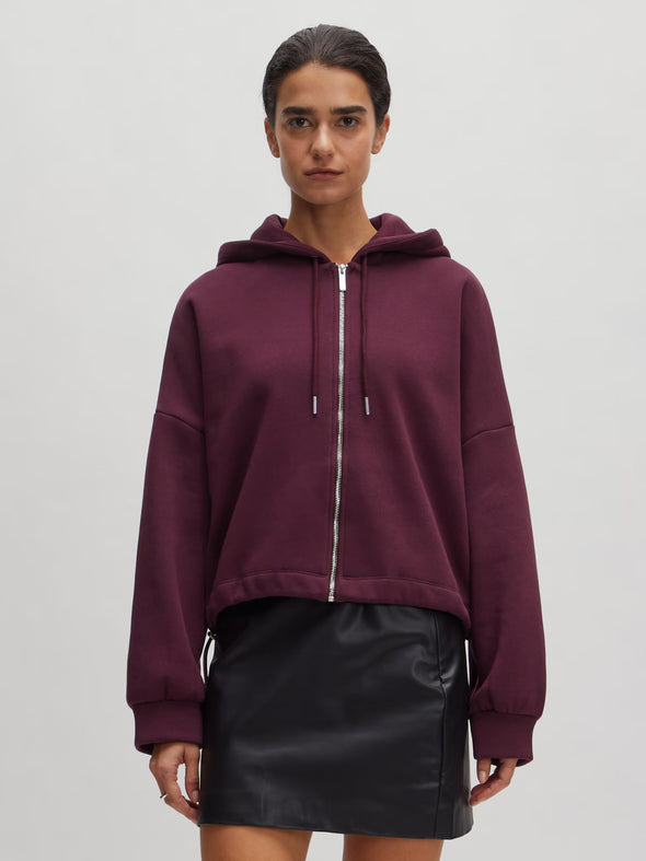 Oversized Tamy Hoodie Wine