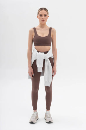 Rib Legging Coffee
