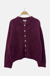 Manou Cardigan Bordeaux