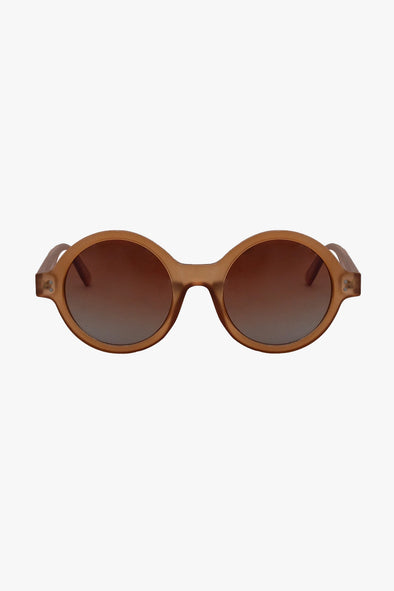 Pluto Brown Frosted Sunglasses