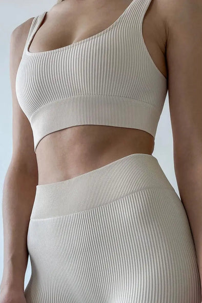 Rib Top Pink