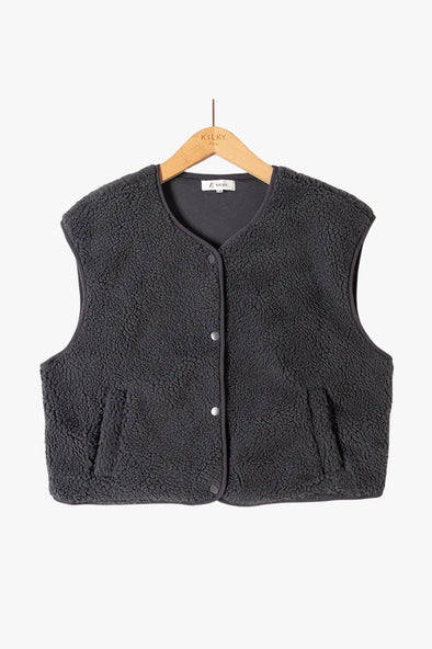 Billie Vest Grey