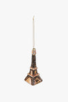 Xmas Hanger Glass Eiffel Tower