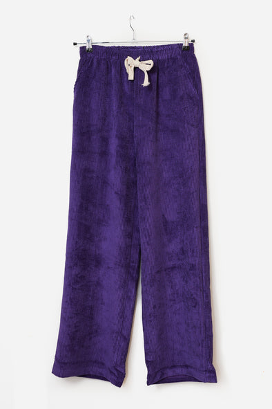 Avery Rib Trousers Violet