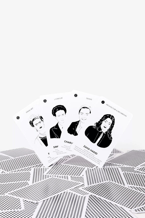 Iconic Woman In Art Card Game