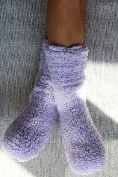 Moumoute Cocooning Socks Lilam
