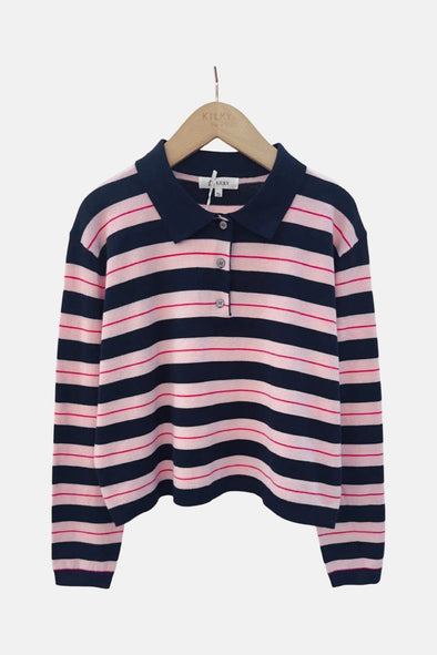 Jef Polo Navy/Pink