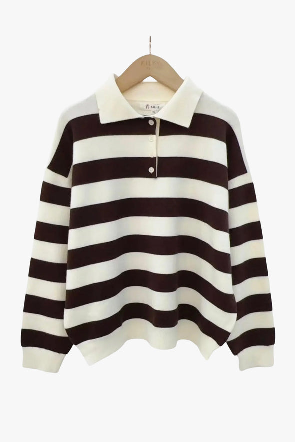 Jake Knit Coffee/Beige