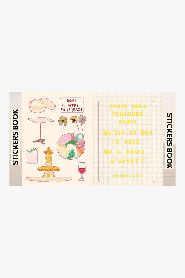 Paris Chéri Stickers Book