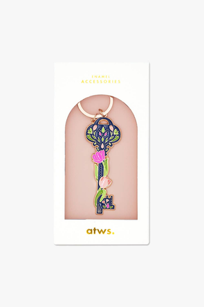 Garden Key Keychain