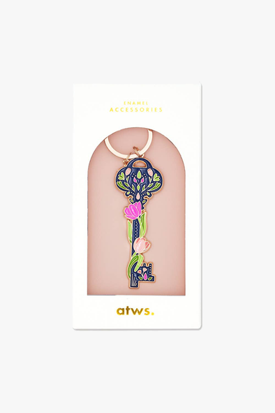 Garden Key Keychain