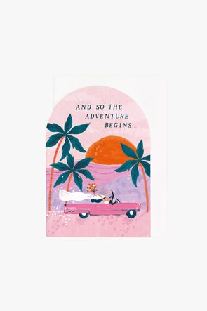Adventures Wedding Card