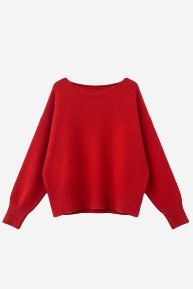 Lewis Knit Red