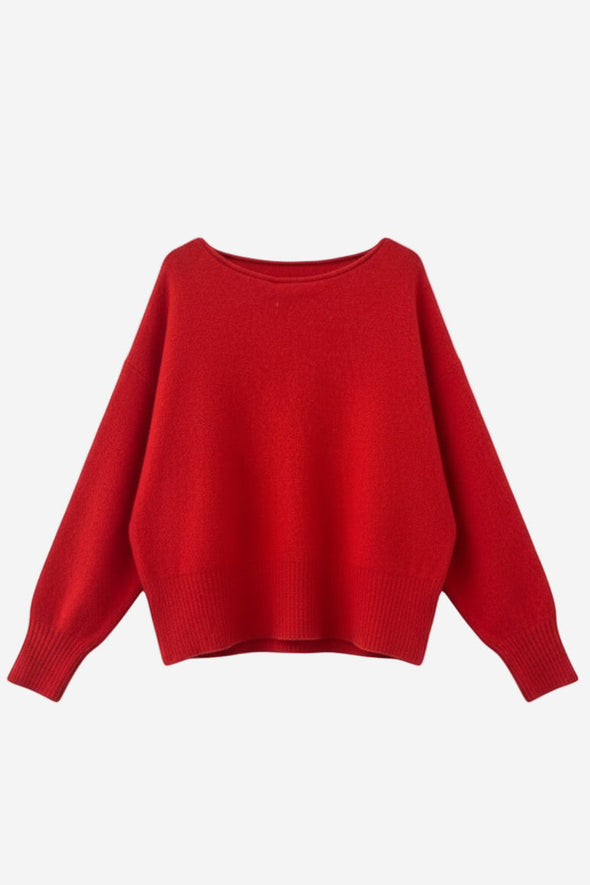 Lewis Knit Red