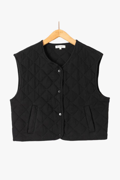 Babette Vest Black