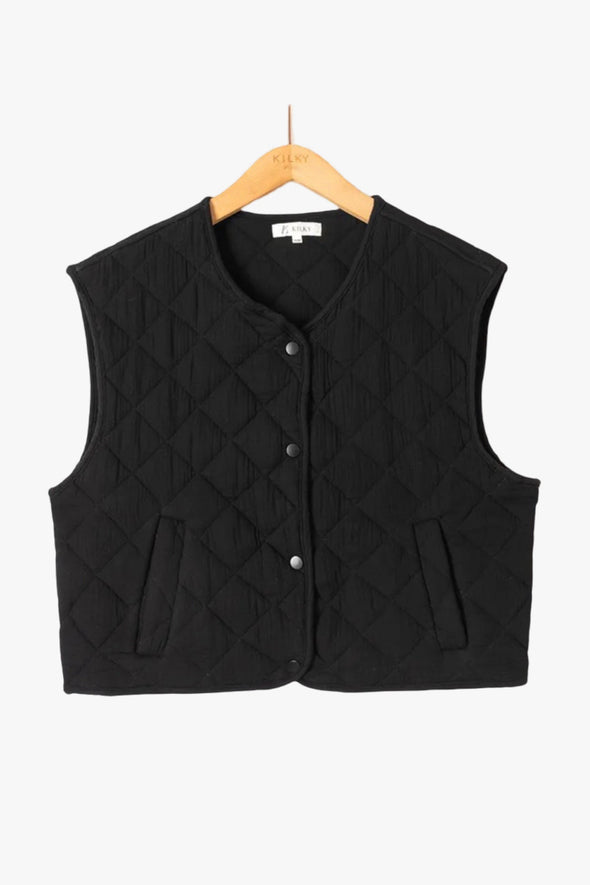 Babette Vest Black
