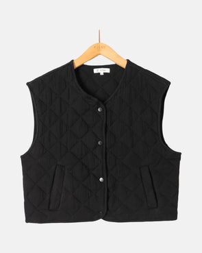 Babette Vest Black