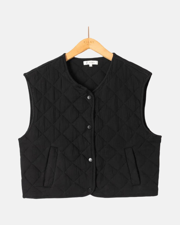Babette Vest Black