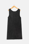 Castille Denim Sundress Black
