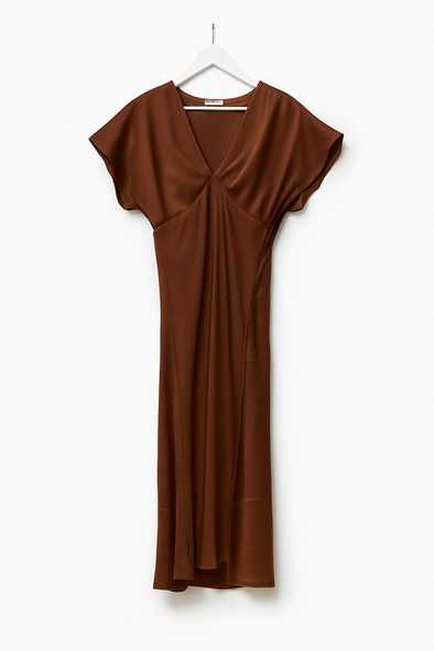 Isla Dress Chocolate