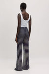 Finn Trousers Black/Cream Stripes