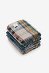 Wool Carreaux Blanket