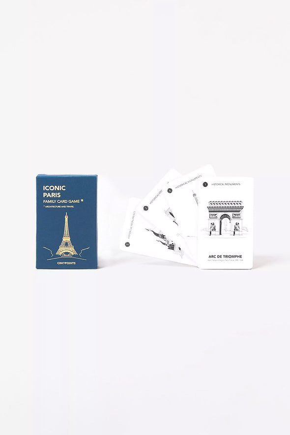 Iconic Paris Card Game