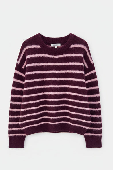 Darlene Knit Pink Stripes