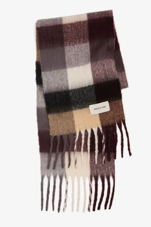 The Reykjavik Scarf Purple/Brown